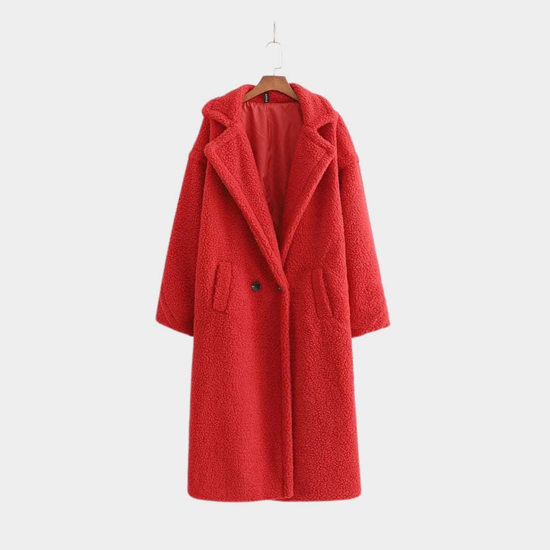 Women's Casual Long Trench Coat - Solid Single Breasted Autumn Winter Streetwear (Light Brown, Dark Brown, and More)