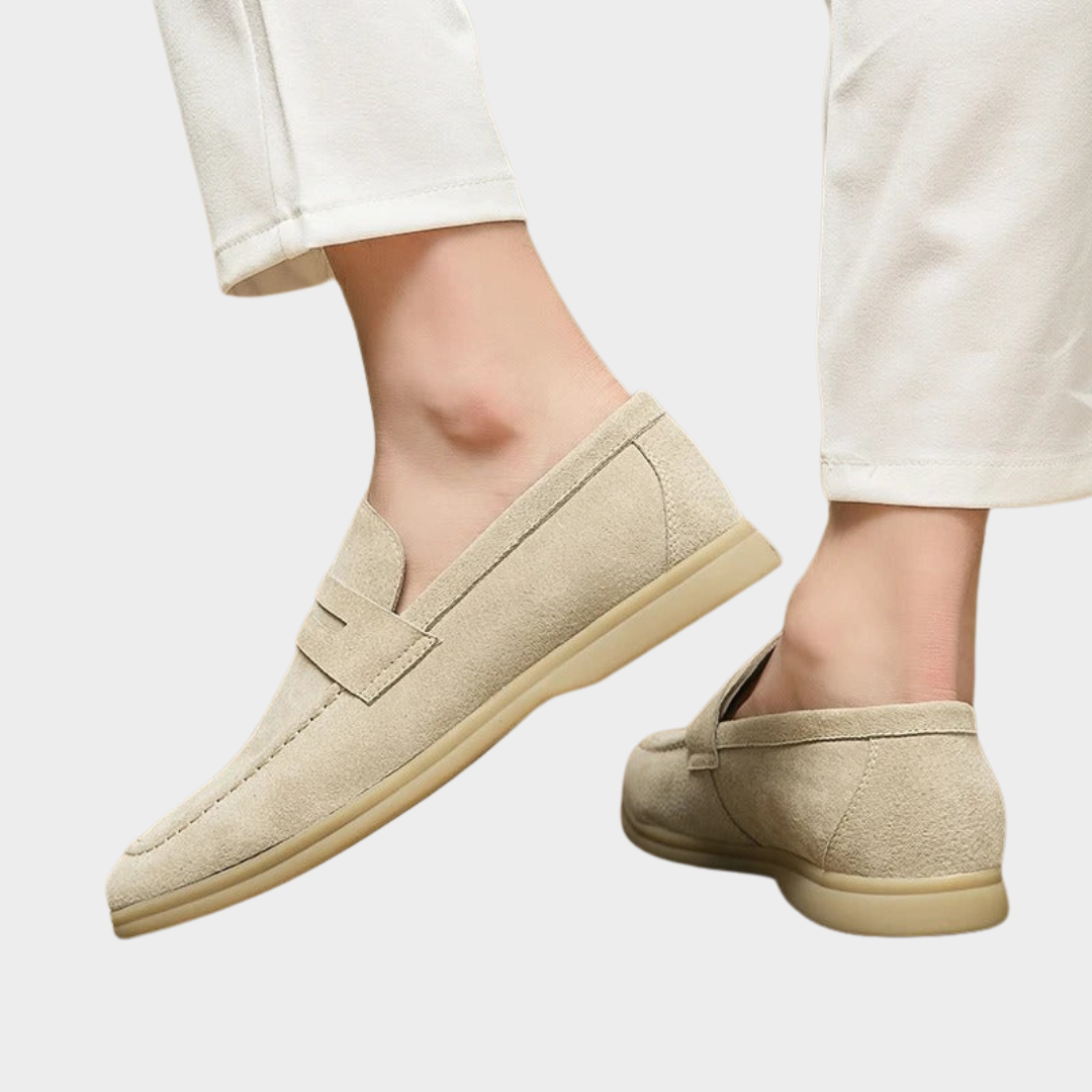 Men’s Genuine Leather Loafers – Business & Casual Shoes – Lightweight Driving Moccasins – Multiple Colours