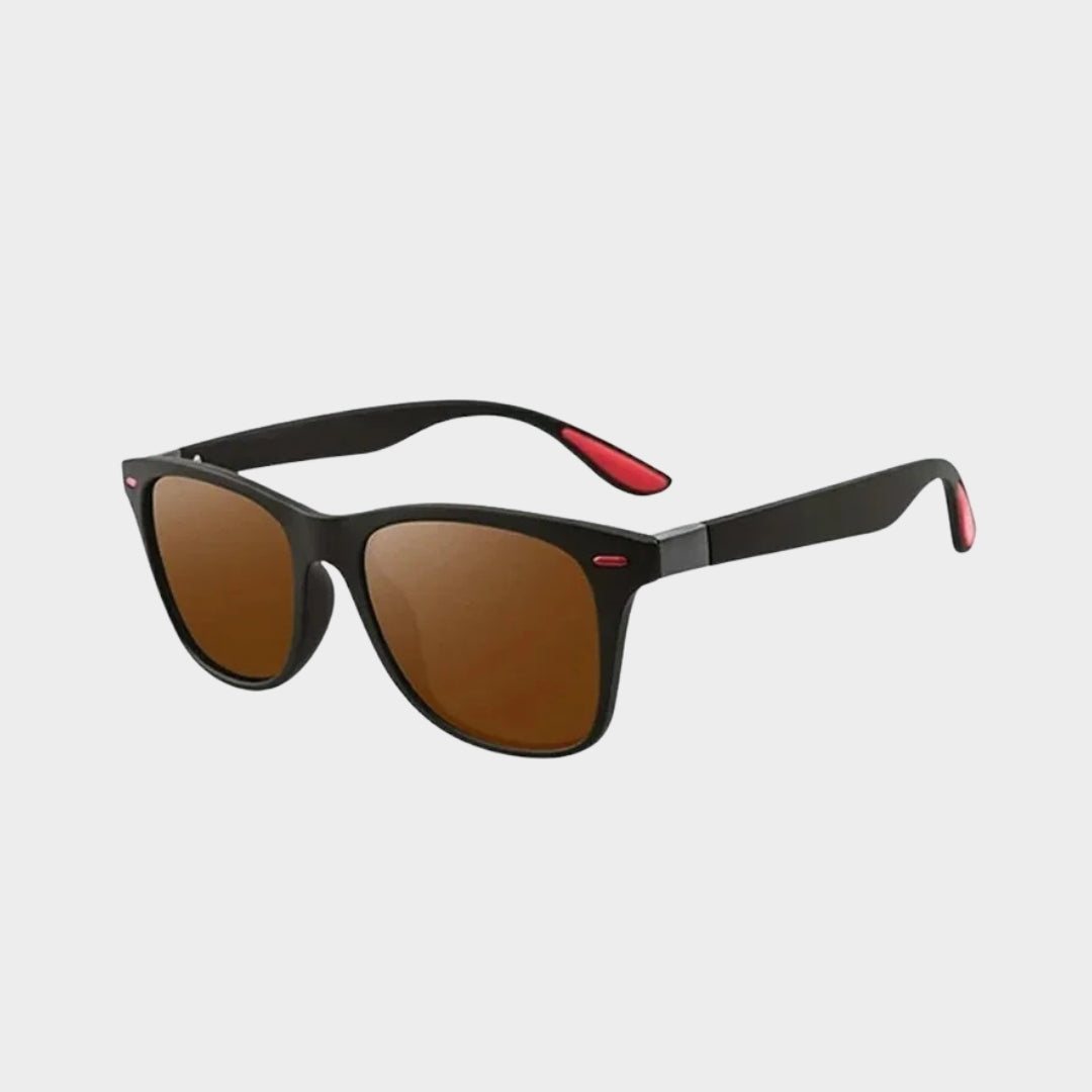 Fashion Vintage Square Polarized Sunglasses - Men, Classic UV400 Driving & Fishing Shades in Multiple Colors