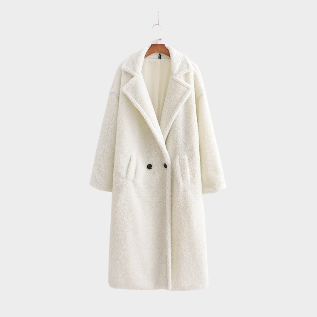 Women's Casual Long Trench Coat - Solid Single Breasted Autumn Winter Streetwear (Light Brown, Dark Brown, and More)
