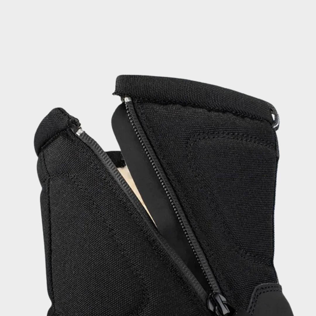 Men’s Warm High-Top Ankle Boots – Plush Lined Comfortable Outdoor Snow Boots with Zipper – Multiple Colours
