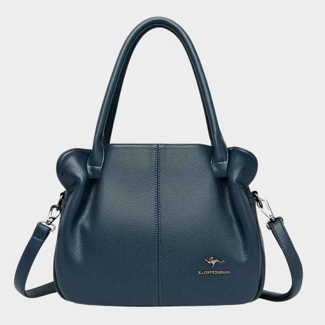 Women Shoulder Handbag – Multi-Compartment PU Leather Designer Tote – Multiple Colours