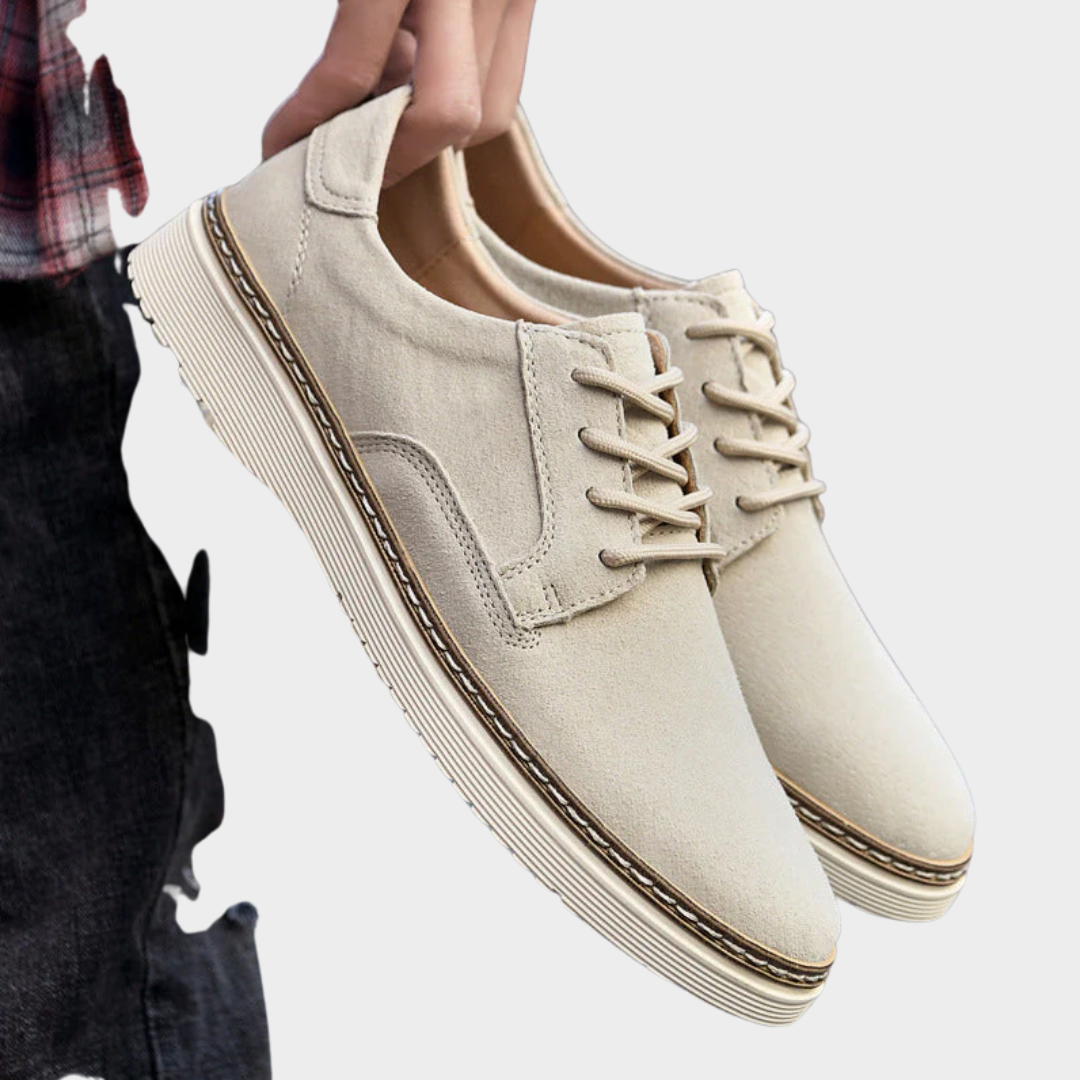 Men’s Leather Casual Shoes – Height Increasing Sneakers – Genuine Leather – Comfortable Fit – Multiple Colours