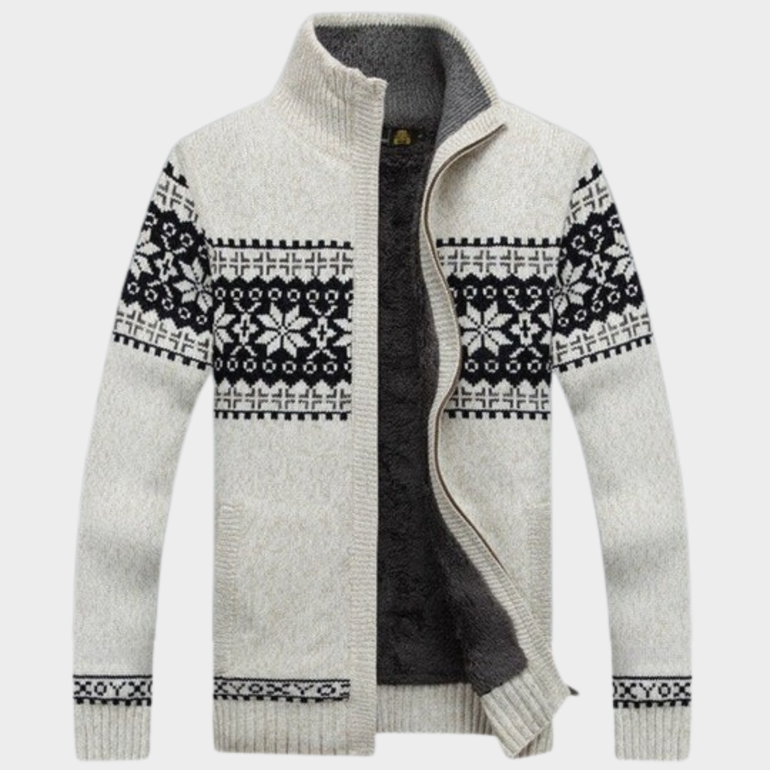 Men Cardigan Sweater – Wool Cotton Knitwear with Comfortable Fit – Classic Button Front Design – Soft Warm Durable Layer – Multiple Colours