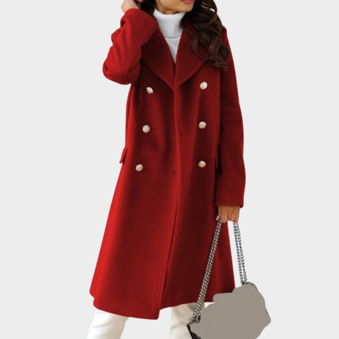 Women Slim Fit Blazer – Single Breasted Long Sleeve Lapel Suit Jacket with Pockets – Solid Colour Office Wear – Multiple Colours