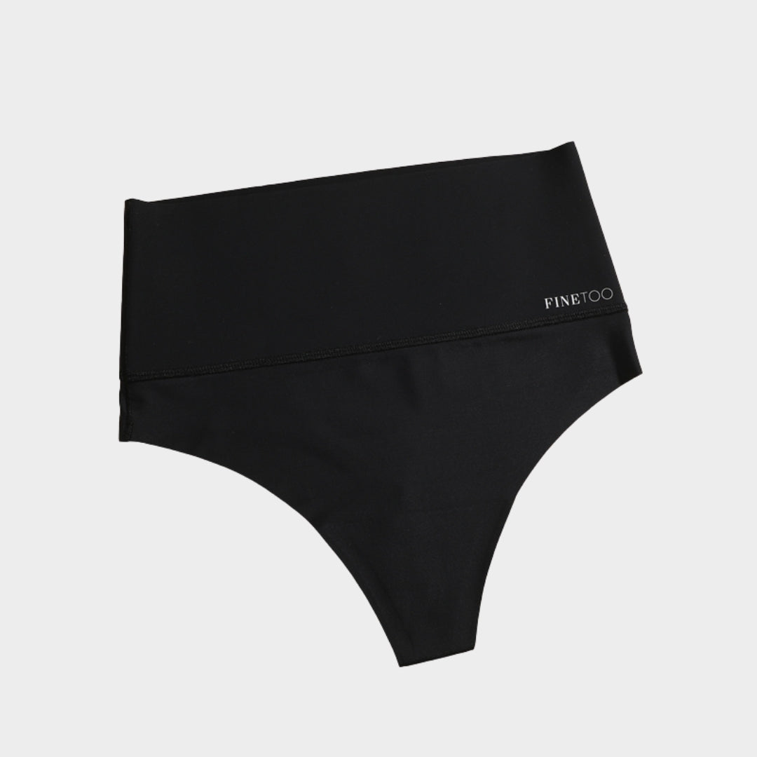 Women's Seamless High-Waist Shaping Thong - Tummy Control - Slimming & Comfortable Waist Trainer