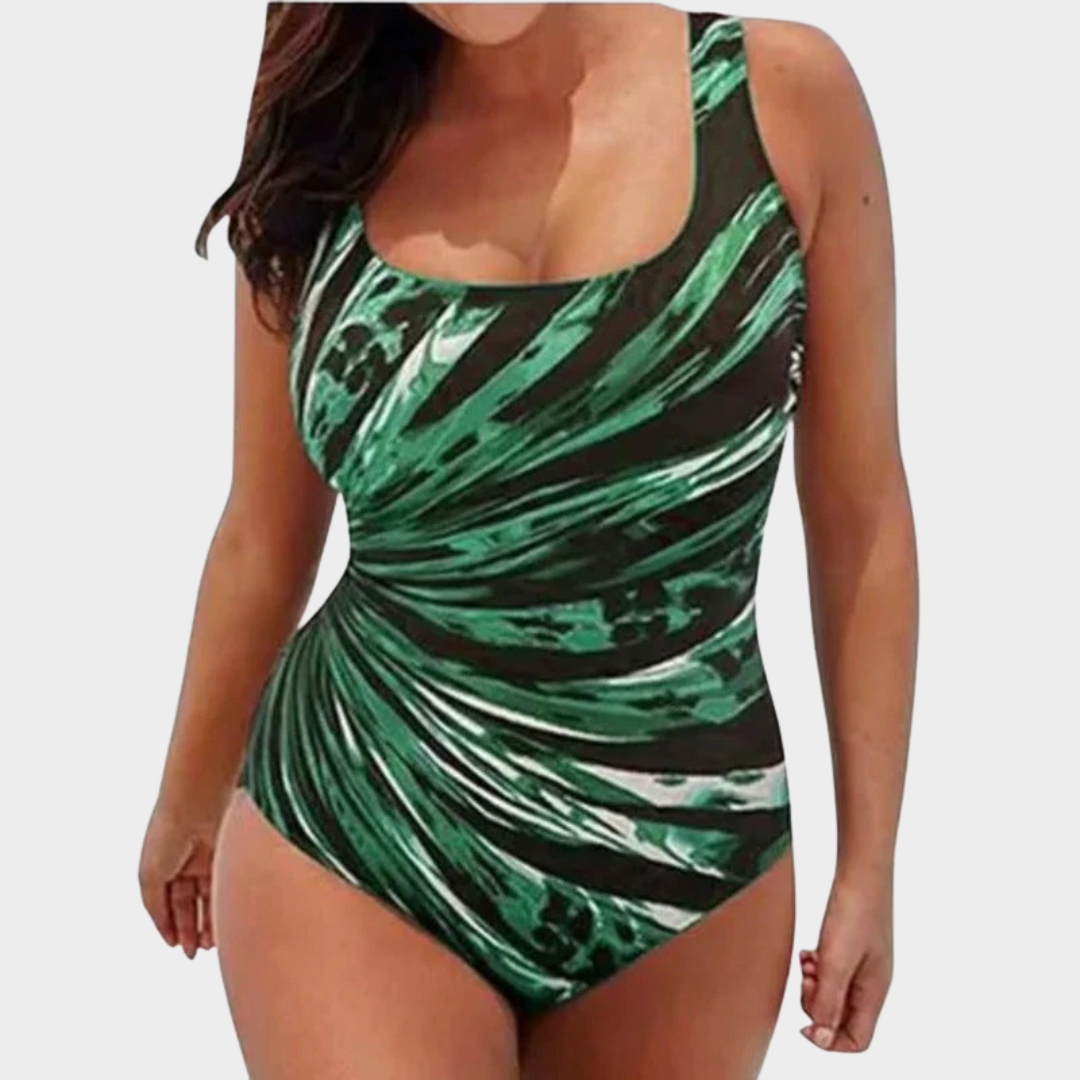 Women One Piece Swimsuit – Push Up Bodysuit Fit with Closed Back Design – Stretch Fabric – Full Coverage Support – Multiple Colours