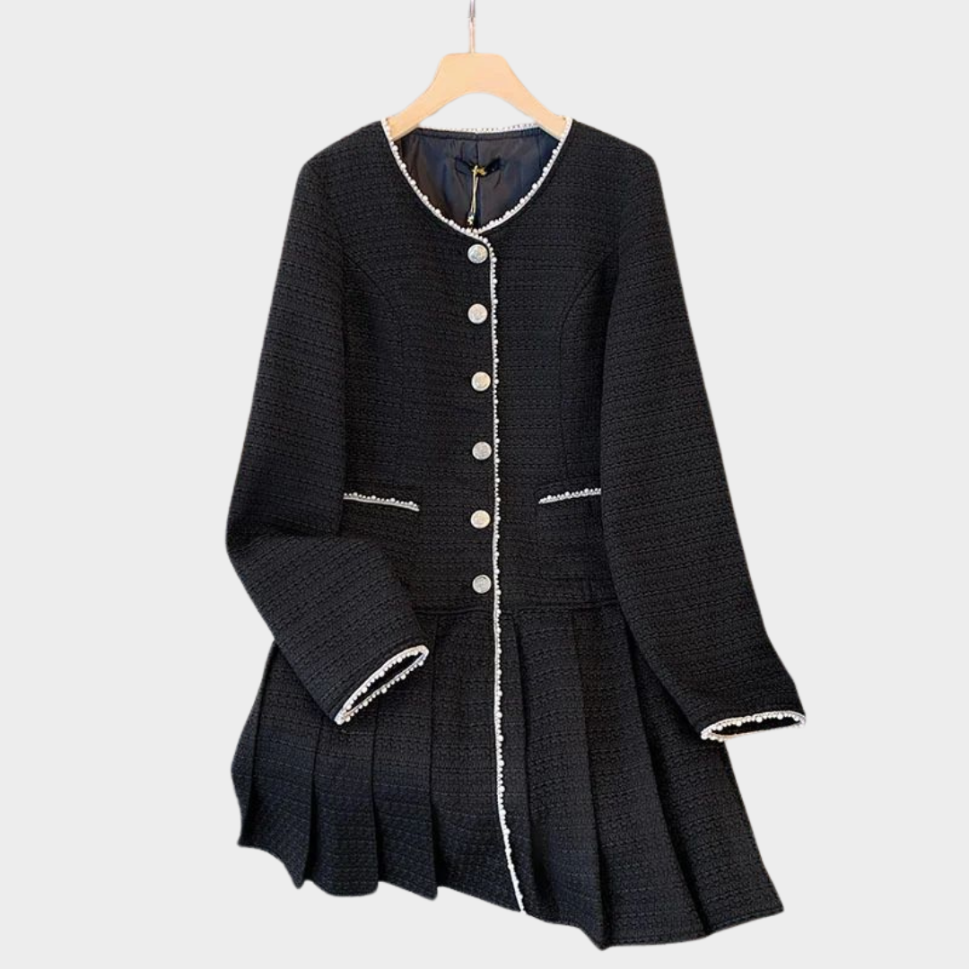 Women’s Long Sleeve Dress – Loose Fit – Elegant Style – Soft Fabric – Multiple Colours