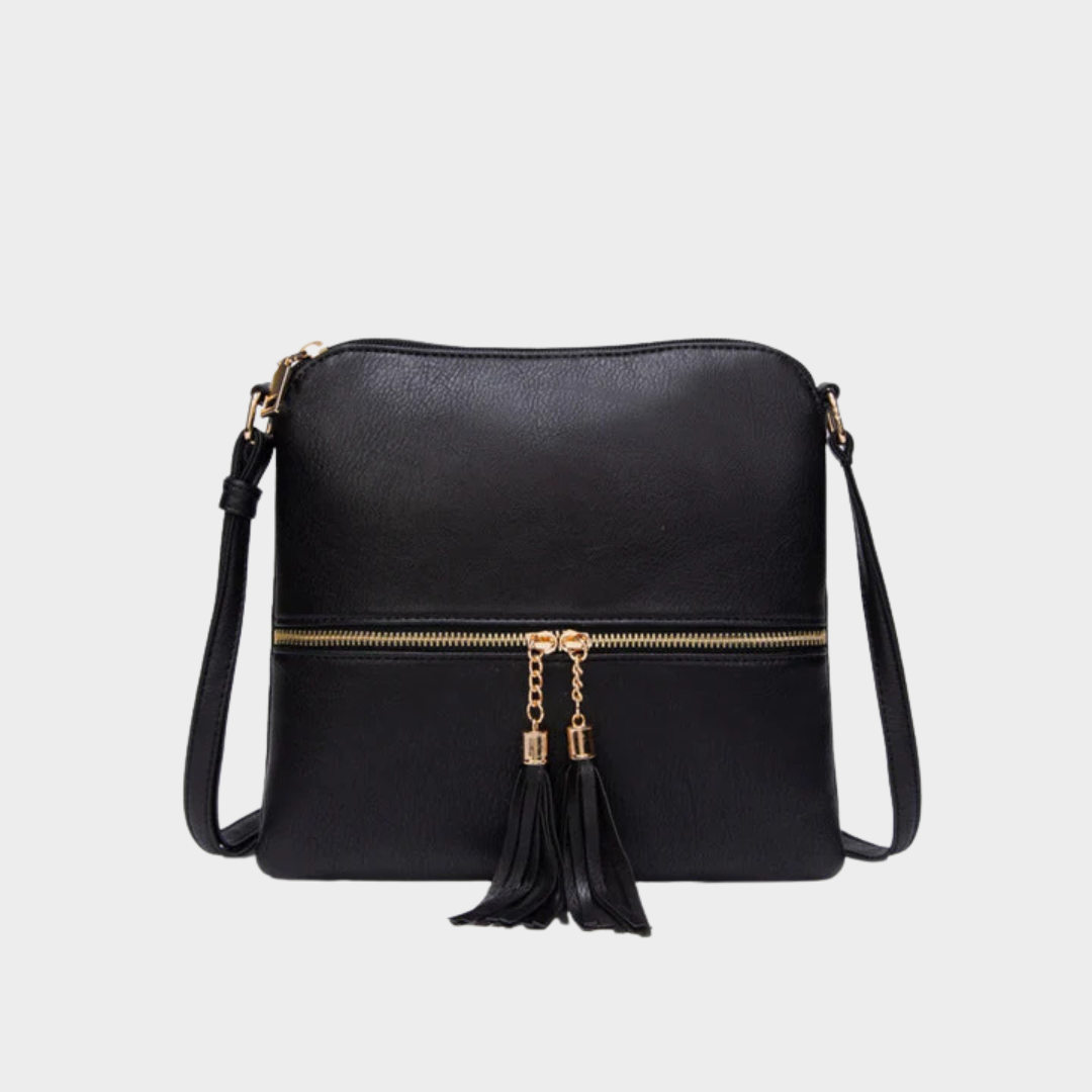 Women’s Retro PU Leather Shoulder Bag – Large Capacity Crossbody Design – Soft Solid Colour Handbag – High-Quality Lightweight Feel – Multiple Colours