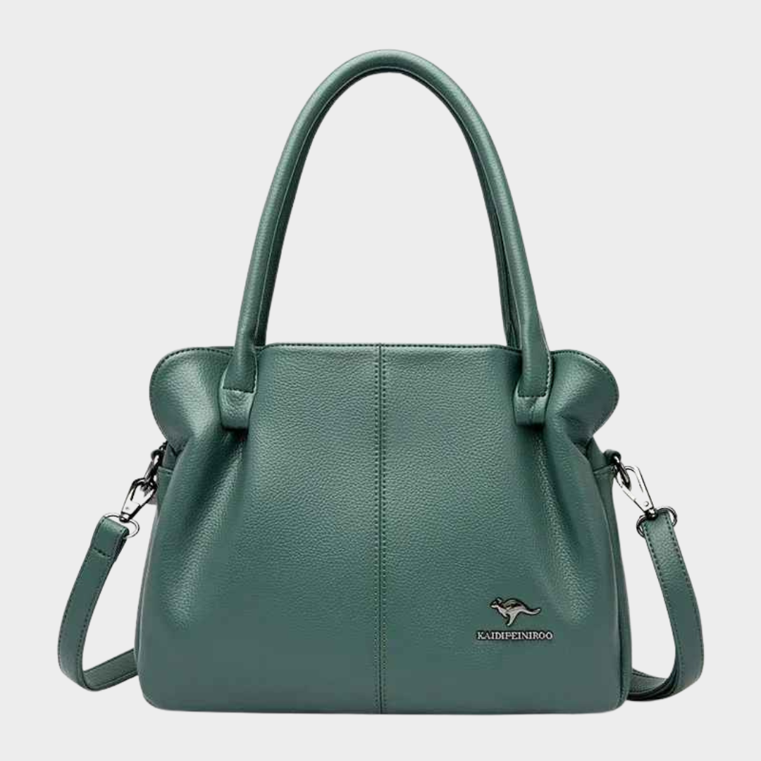 Women Shoulder Handbag – Multi-Compartment PU Leather Designer Tote – Multiple Colours