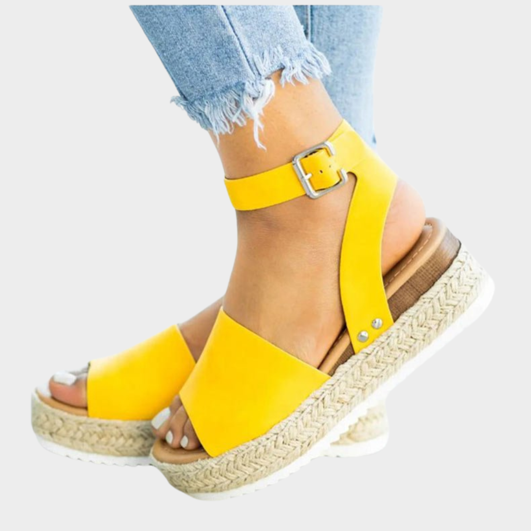 Women's Wedge Sandals – Platform Heels – Soft Sole – Elegant Design – Multiple Colours