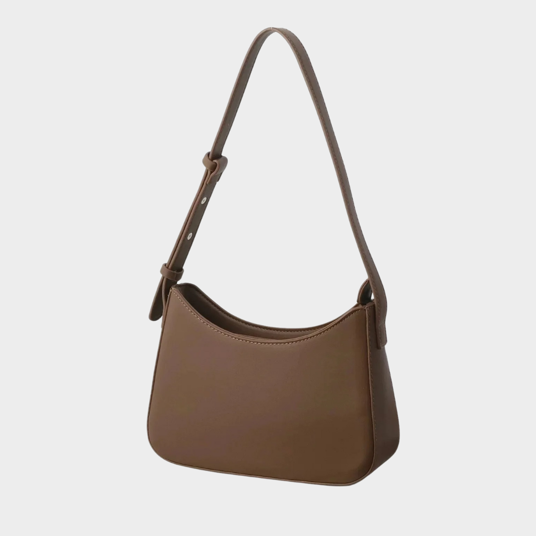 Women Shoulder Bag – Square Underarm Handbag with Structured Fit and Niche Design in Faux Leather – Multiple Colours