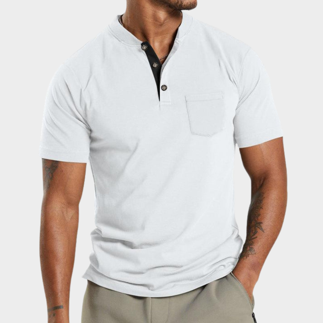 Men's T-Shirt – Short Sleeve – Soft Cotton Blend – Classic Fit – Multiple Colours