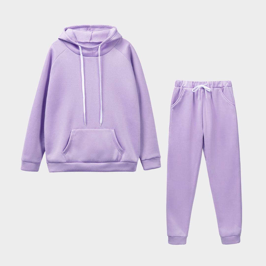 Women's Autumn Winter Tracksuit - Hoodies & Jogging Pants Set, Fleece Sweatshirt Pullover (Multiple Colors)