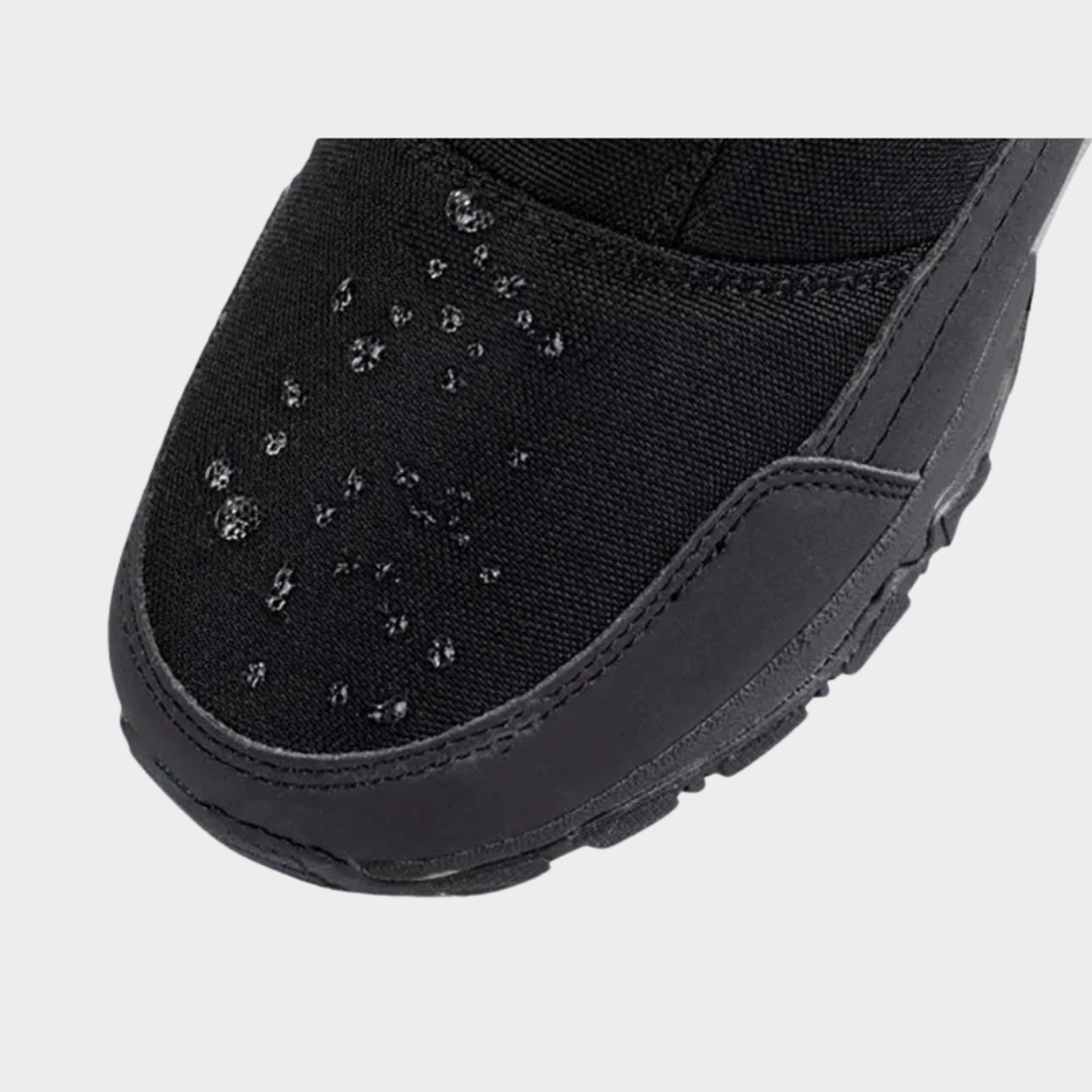 Men’s Warm High-Top Ankle Boots – Plush Lined Comfortable Outdoor Snow Boots with Zipper – Multiple Colours