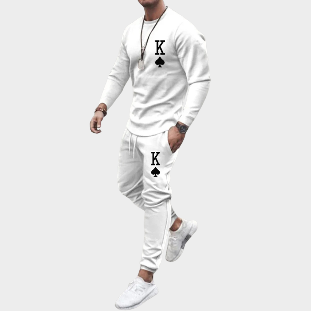 Men's Training Tracksuit – Full Zip Jogging Set – Comfortable Fit – High-Quality Fabric – Multiple Colours