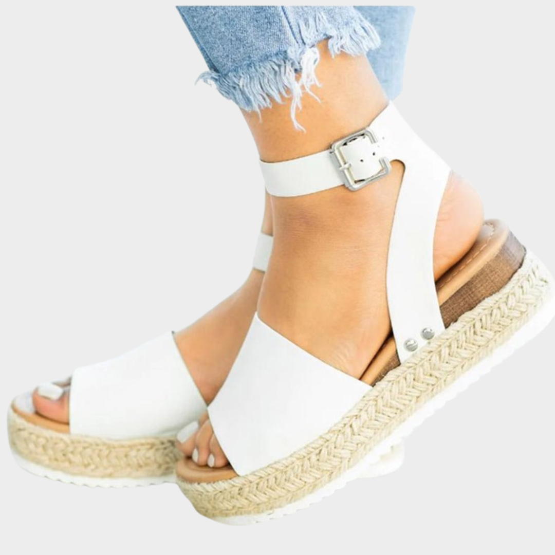 Women's Wedge Sandals – Platform Heels – Soft Sole – Elegant Design – Multiple Colours