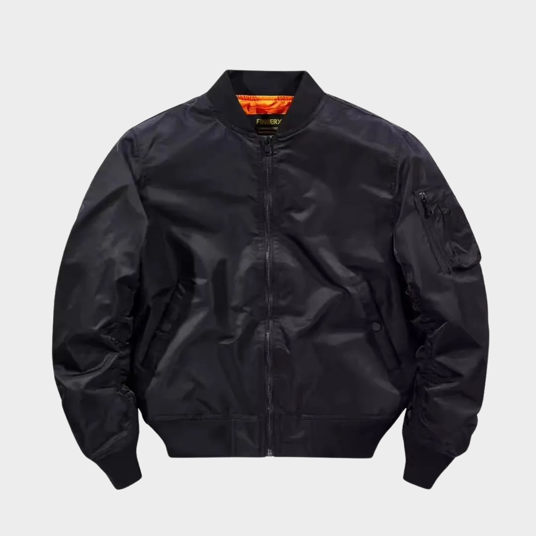 Men’s Bomber Jacket – Tactical Air Force MA-1 – Zip-Up – Windproof – Soft Lining – Multiple Colours