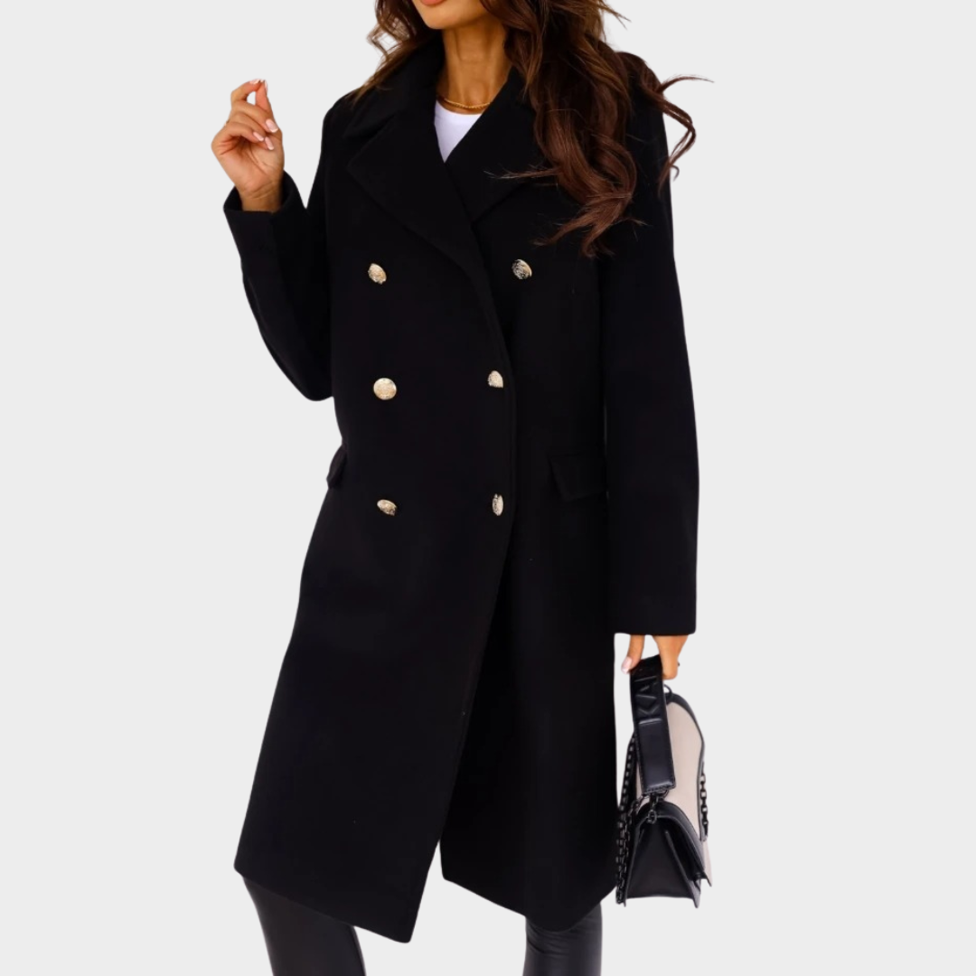 Women Slim Fit Blazer – Single Breasted Long Sleeve Lapel Suit Jacket with Pockets – Solid Colour Office Wear – Multiple Colours