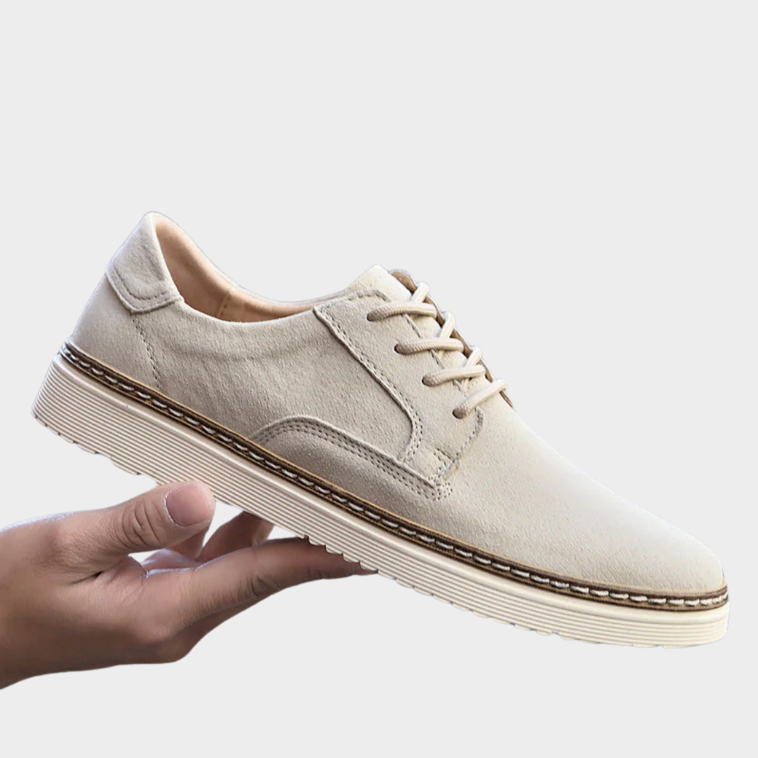 Men’s Leather Casual Shoes – Height Increasing Sneakers – Genuine Leather – Comfortable Fit – Multiple Colours