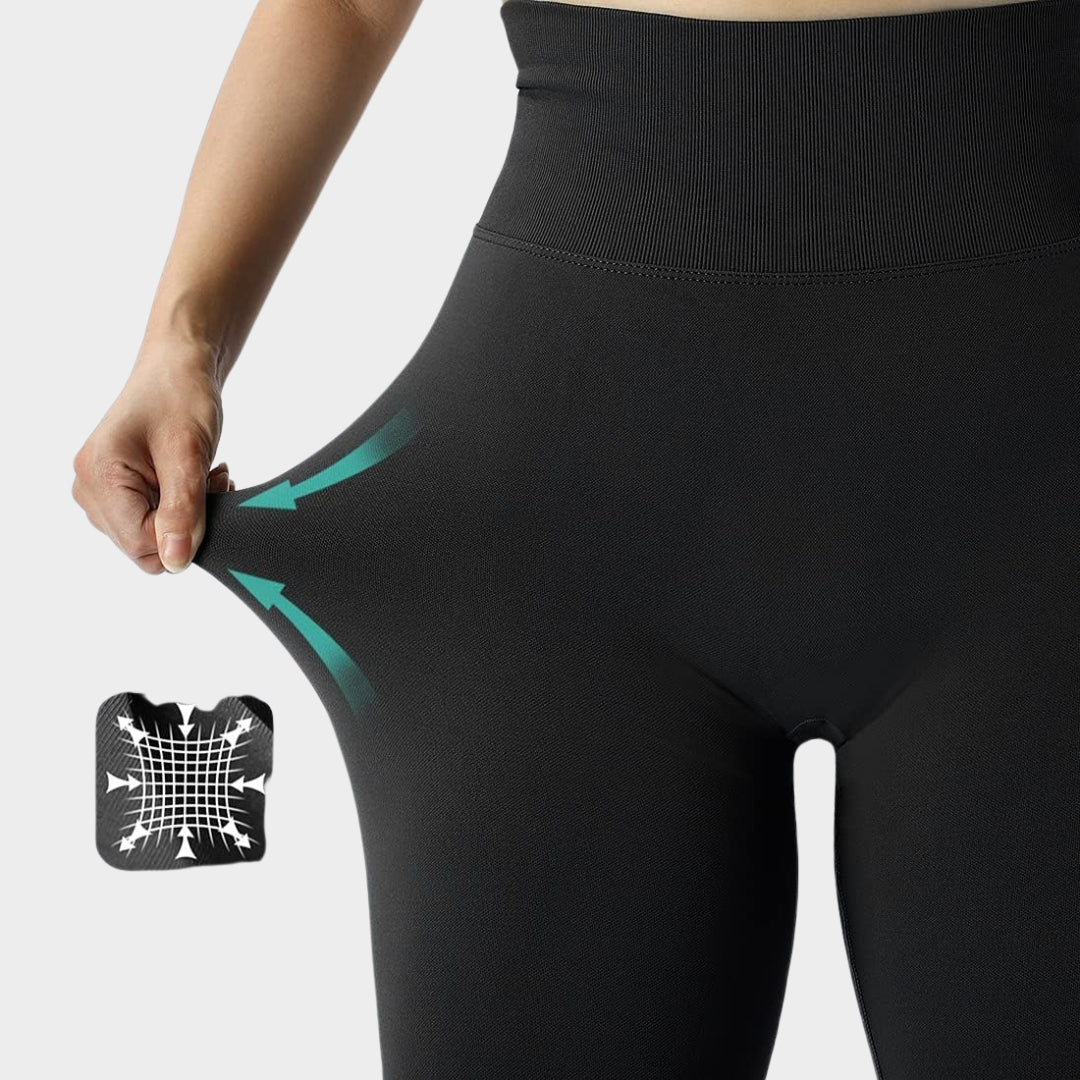 Women's Seamless High-Waist Gym Leggings - Butt-Lifting & Sculpting - Stretch & Breathable Yoga Pants - Multiple Colours
