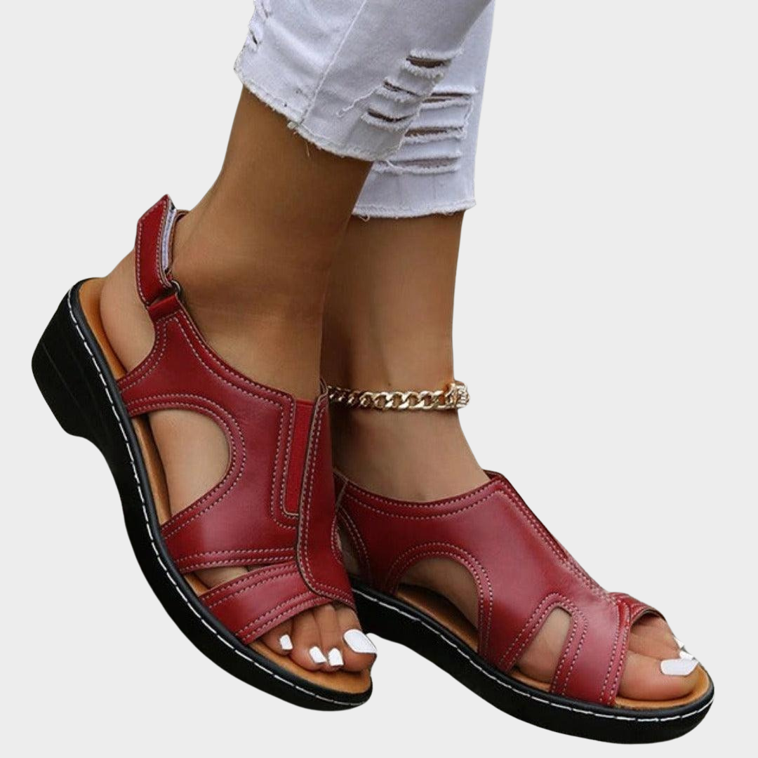 Women’s Orthopedic Wedge Sandals – Lightweight Comfortable Fit – Cushioned Sole and Open Toe Design – Multiple Colours