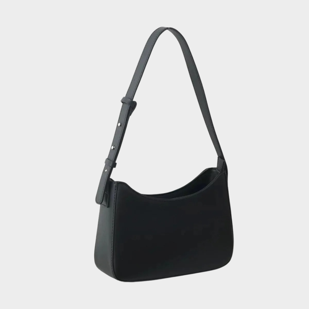 Women Shoulder Bag – Square Underarm Handbag with Structured Fit and Niche Design in Faux Leather – Multiple Colours