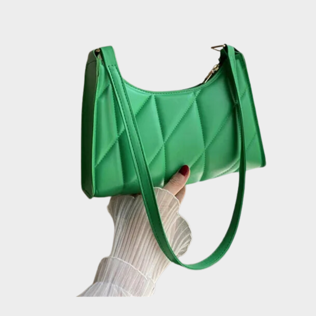 Trendy Women Shoulder Bag - Fashion PU Handbag with Crossbody Strap, Handle Bag, and Clutch Purse in Multiple Colors