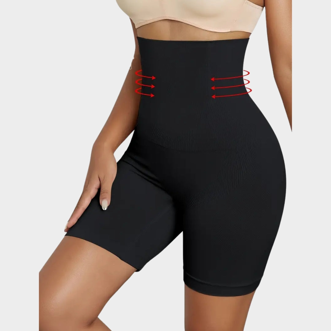 Women's High-Waist Shaping Shorts - Tummy Control & Butt Lifting - Seamless & Slimming Shapewear - Multiple Colours