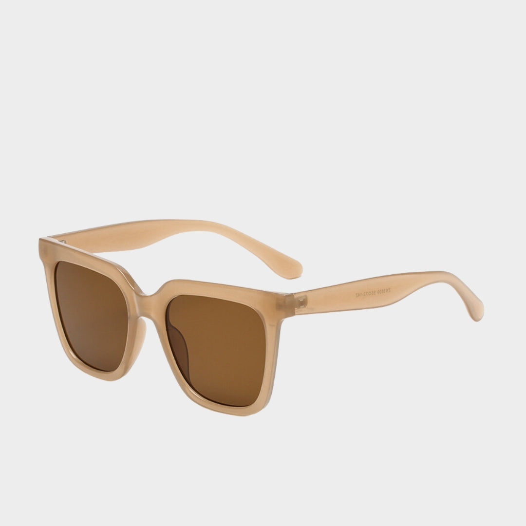 Women's Retro Rectangle Sunglasses – Vintage Square Eyewear, Designer Brand, Multiple Colors