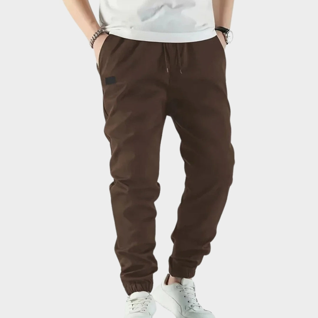 New Men’s Casual Sports Pants - Jogger Cargo Harem Sweatpants with Multi-Pockets in Black, Green, Khaki