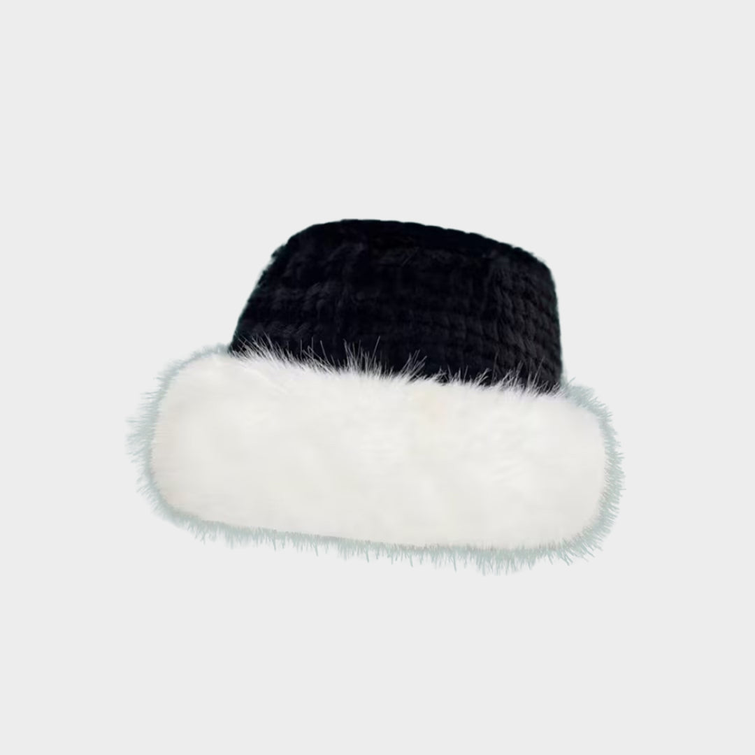 Women’s Winter Hat – Korean Fashion - Thick Warm Faux Fur Fisherman Hat in Multiple Colors