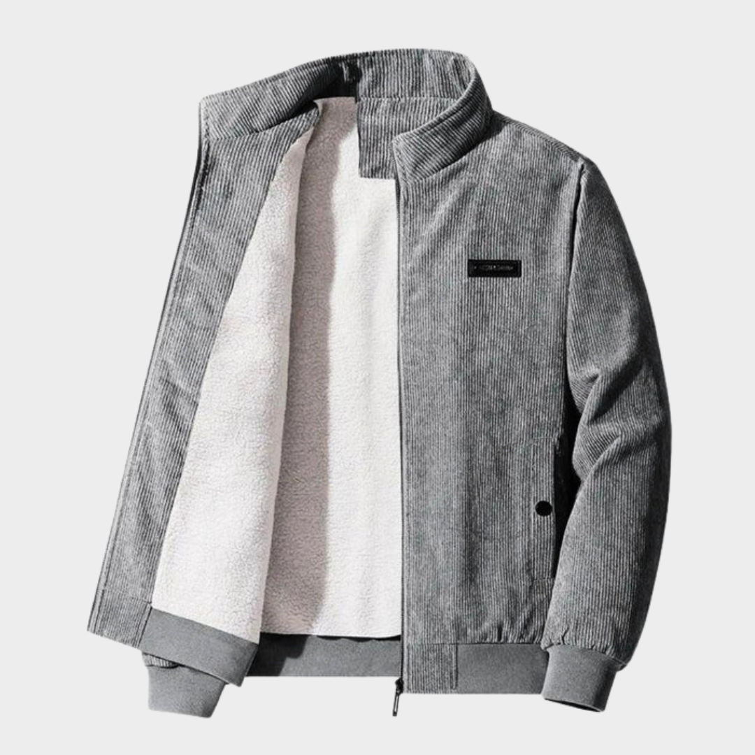 Men’s Corduroy Jacket – Warm Lamb Wool Lining – Classic Fit – Thick & Comfortable – Multiple Colours