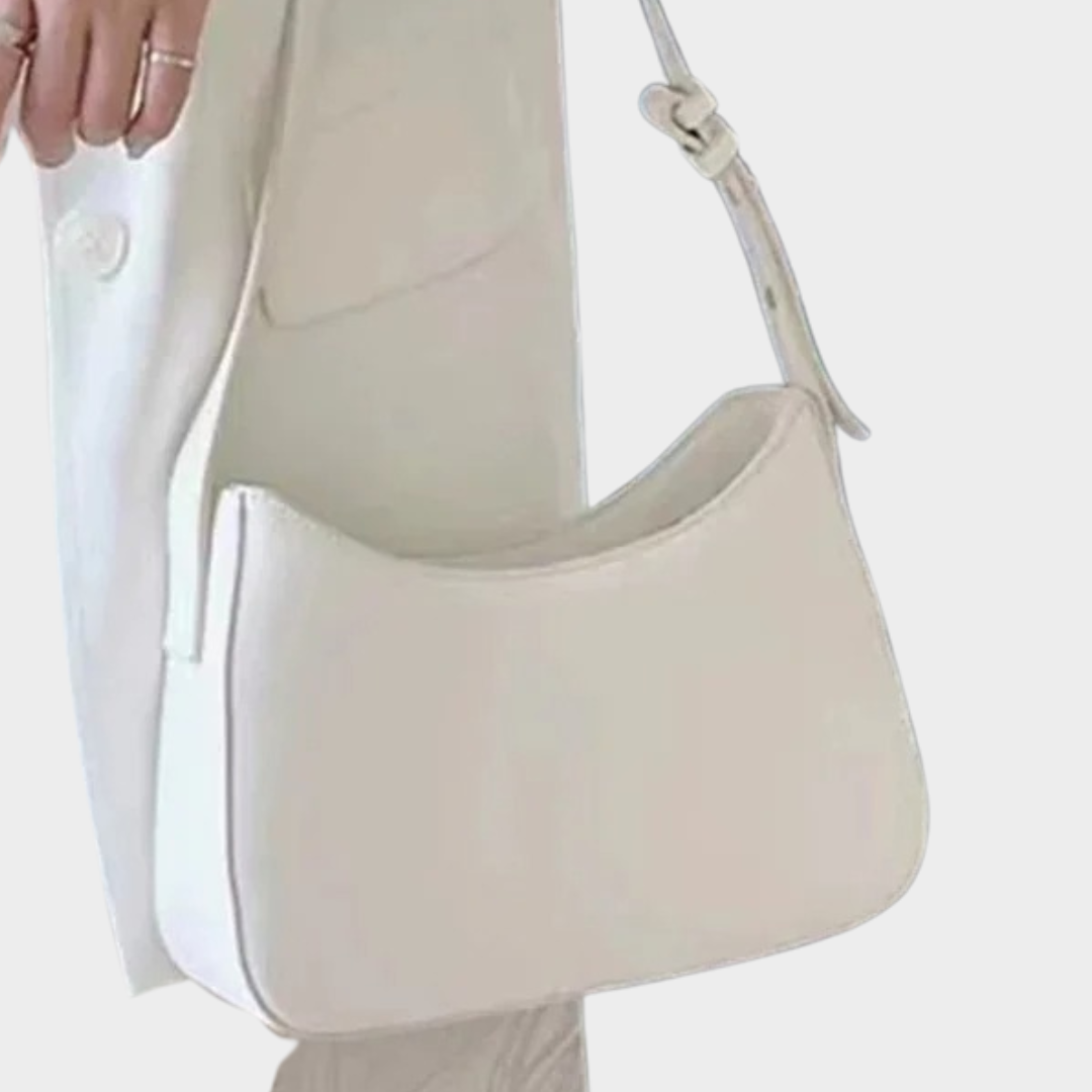 Women Shoulder Bag – Square Underarm Handbag with Structured Fit and Niche Design in Faux Leather – Multiple Colours