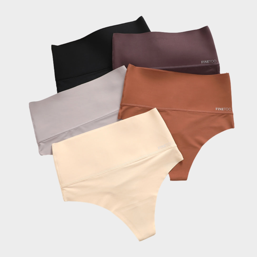Women's Seamless High-Waist Shaping Thong - Tummy Control - Slimming & Comfortable Waist Trainer
