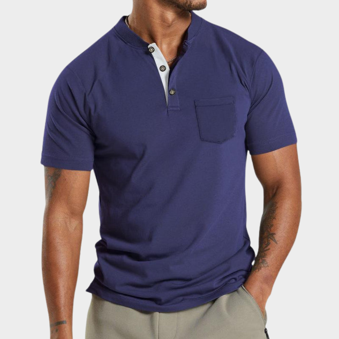 Men's T-Shirt – Short Sleeve – Soft Cotton Blend – Classic Fit – Multiple Colours