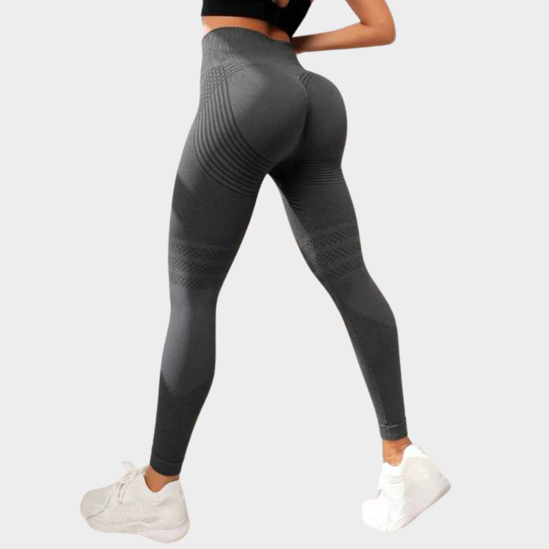 Women High-Waist Gym Leggings - Seamless Yoga Pants - Stretch Fit - Sports & Fitness Tights - Multiple Colours