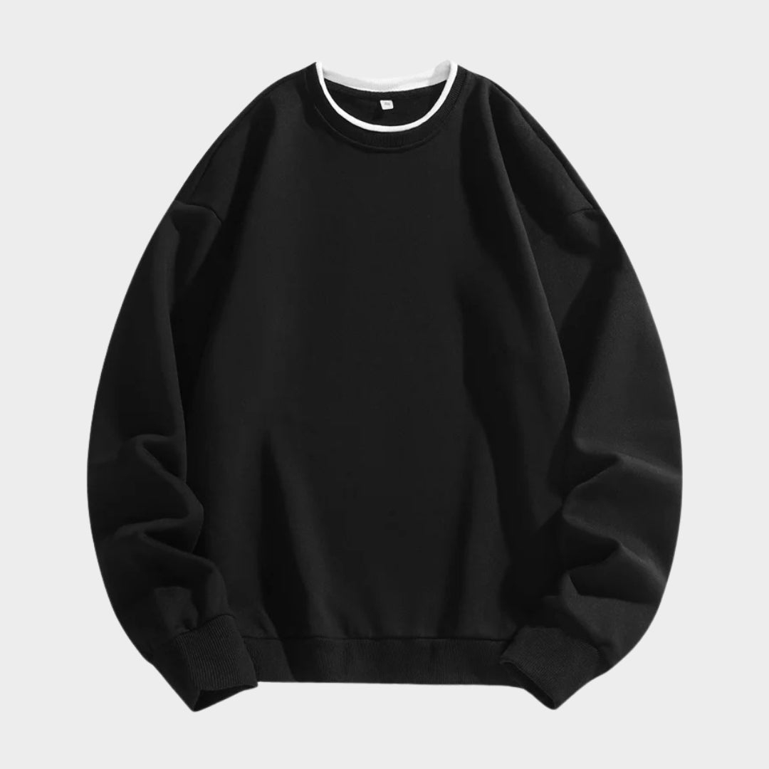 Men's Oversized Hoodie Sweatshirt – Loose Long Sleeve Sports Top, Grey/Beige/and More