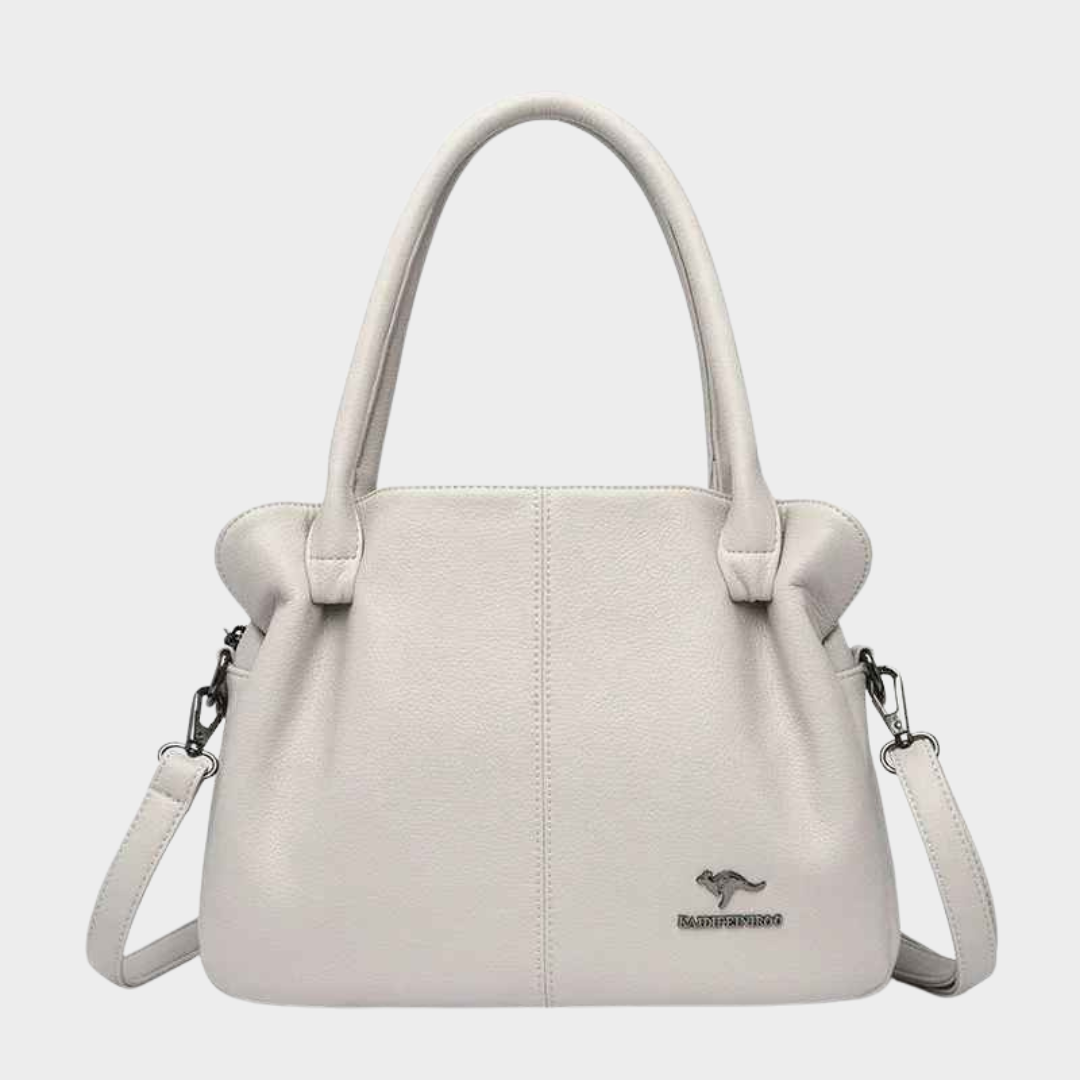 Women Shoulder Handbag – Multi-Compartment PU Leather Designer Tote – Multiple Colours