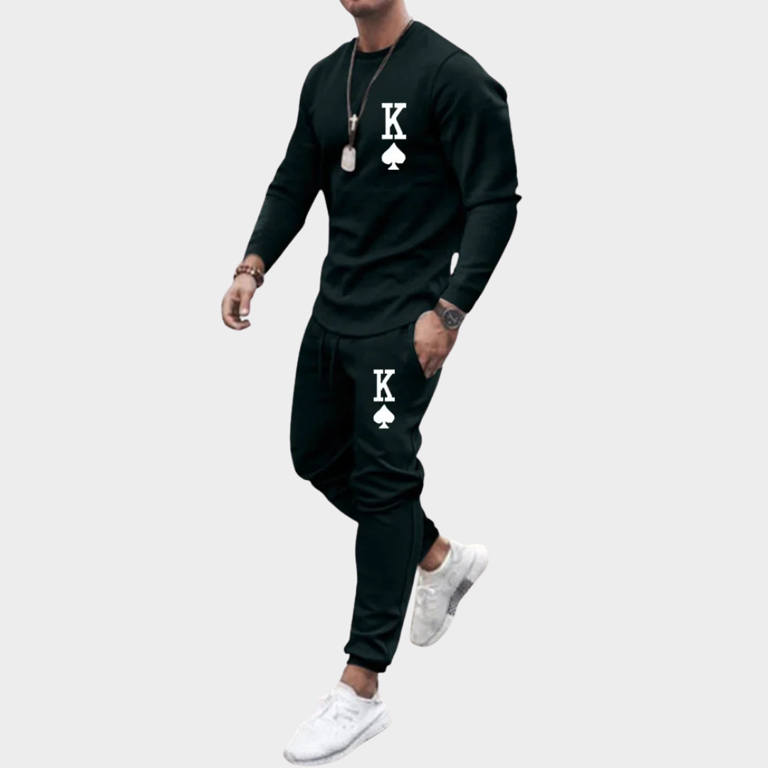 Men's Training Tracksuit – Full Zip Jogging Set – Comfortable Fit – High-Quality Fabric – Multiple Colours