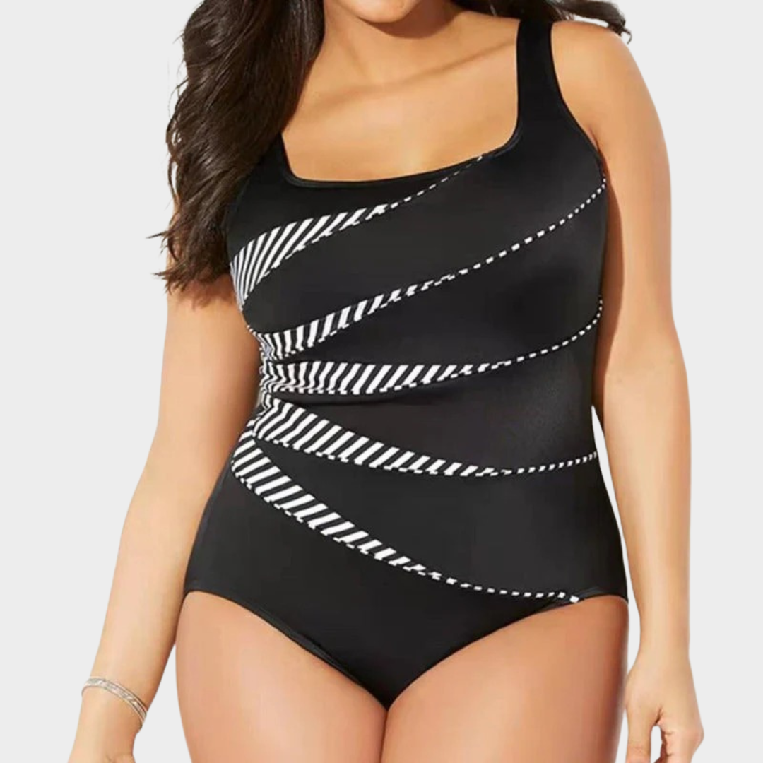 Women One Piece Swimsuit – Push Up Bodysuit Fit with Closed Back Design – Stretch Fabric – Full Coverage Support – Multiple Colours
