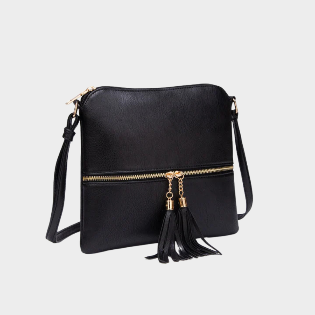 Women’s Retro PU Leather Shoulder Bag – Large Capacity Crossbody Design – Soft Solid Colour Handbag – High-Quality Lightweight Feel – Multiple Colours