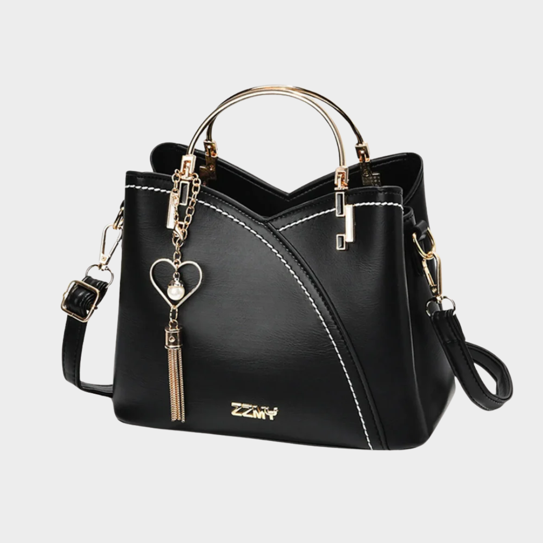 Women's Patchwork Handbag – PU Leather Shoulder and Messenger Bag with Elegant Design for Office or Casual Wear – Multiple Colours