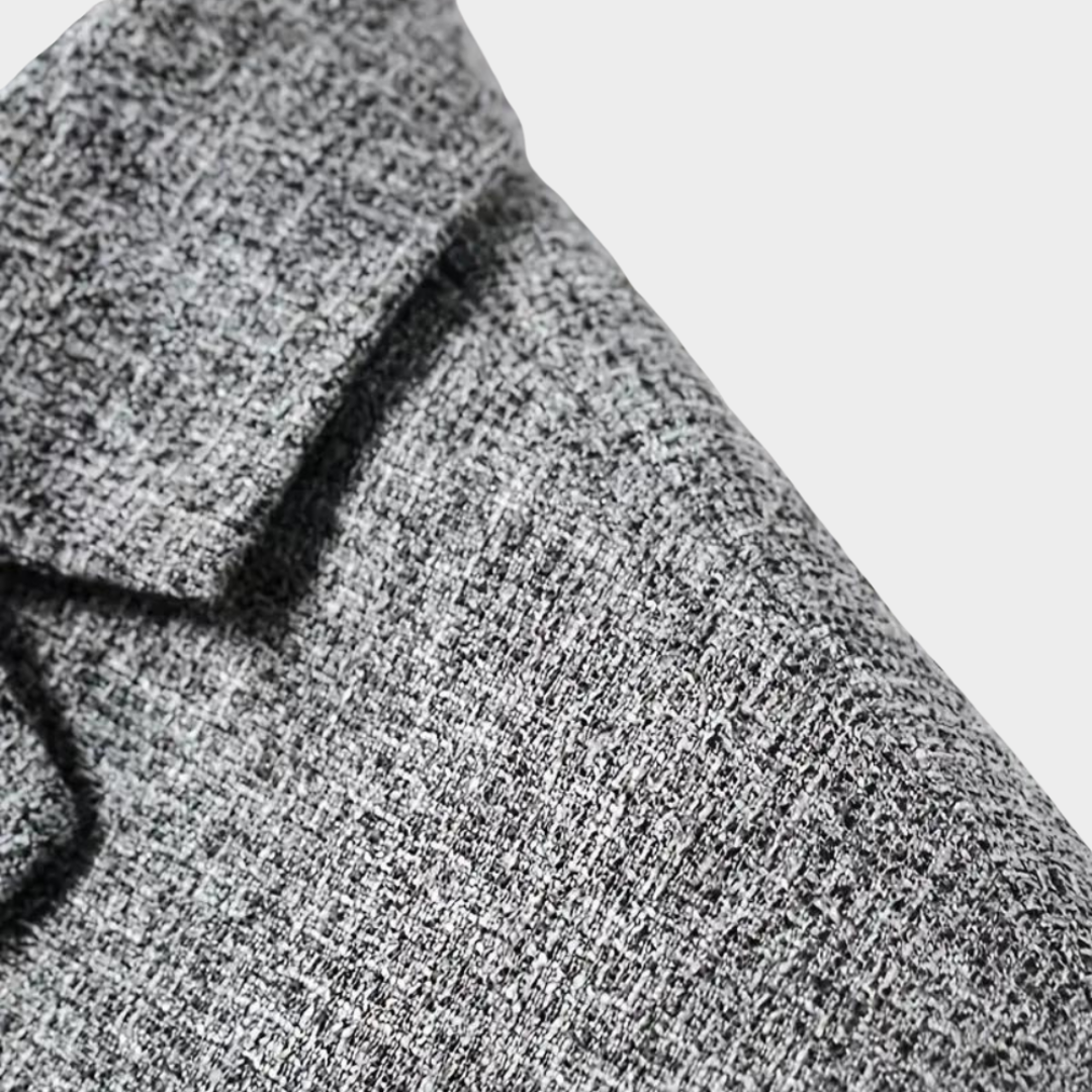 Men's Blazer - Single-Breasted Suit Jacket - Lapel Collar - Buttoned - Tailored Fit - Multiple Colours