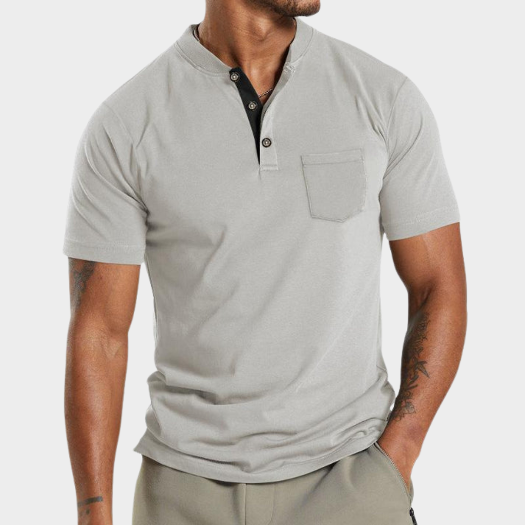 Men's T-Shirt – Short Sleeve – Soft Cotton Blend – Classic Fit – Multiple Colours