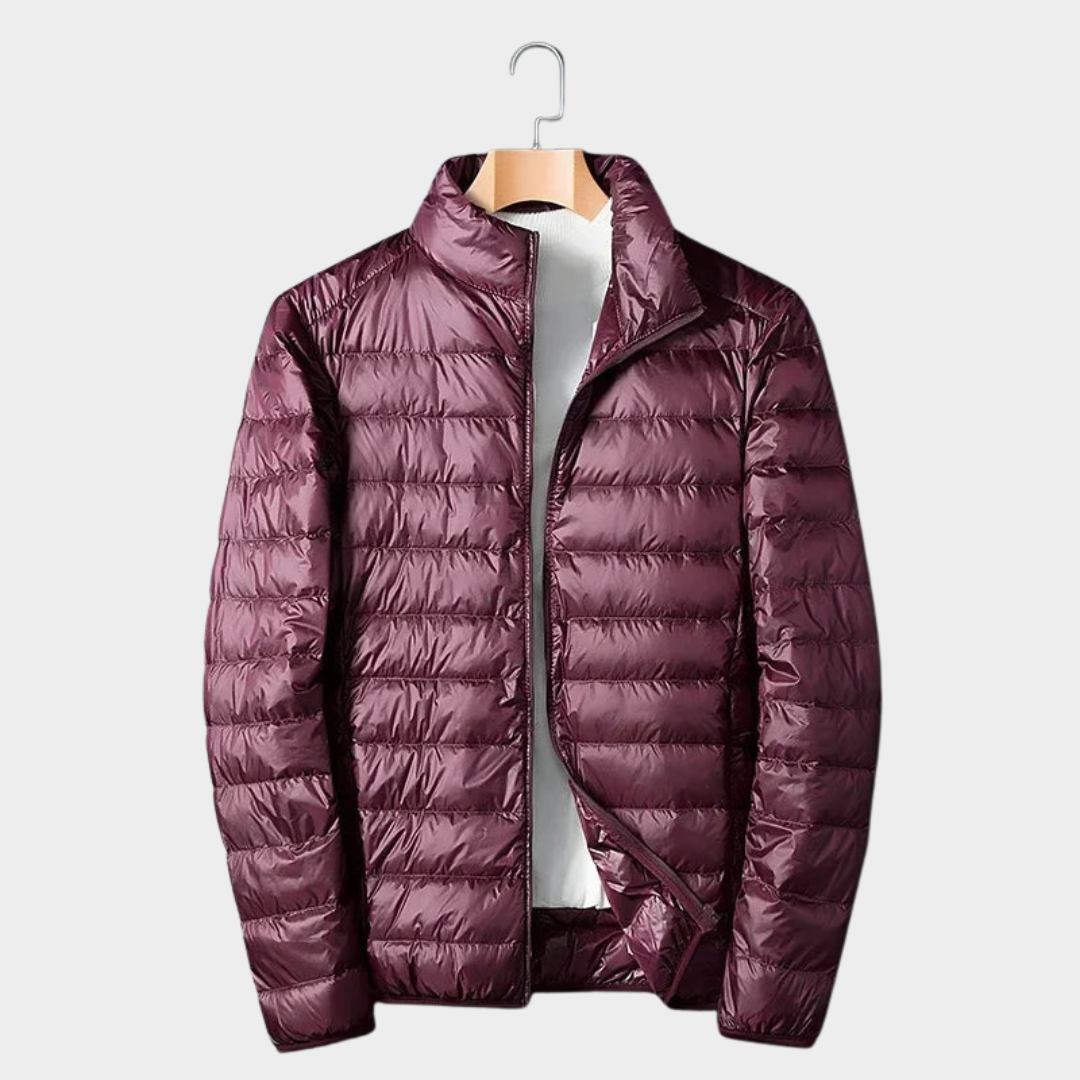 Men’s Ultra-Light Duck Down Jacket – Waterproof – Padded Coat – Casual Fit – Portable & Lightweight – Multiple Colours
