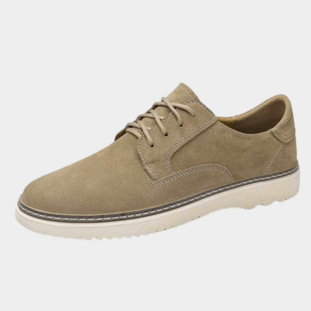 Men’s Leather Casual Shoes – Height Increasing Sneakers – Genuine Leather – Comfortable Fit – Multiple Colours