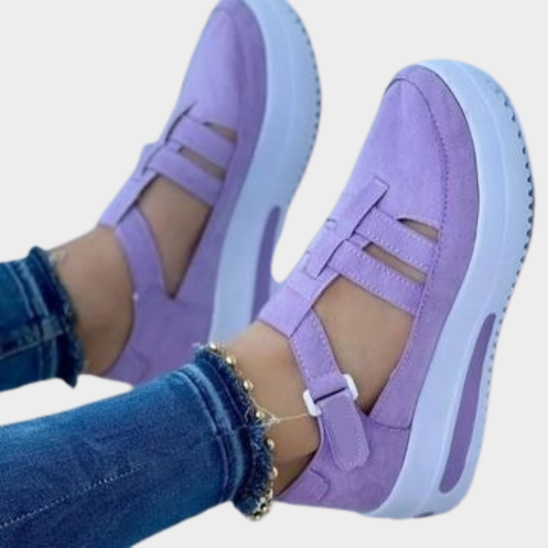 Women’s Platform Wedge Sandals – Open Toe – Slingback Strap – Comfortable Lightweight Fit – Multiple Colours