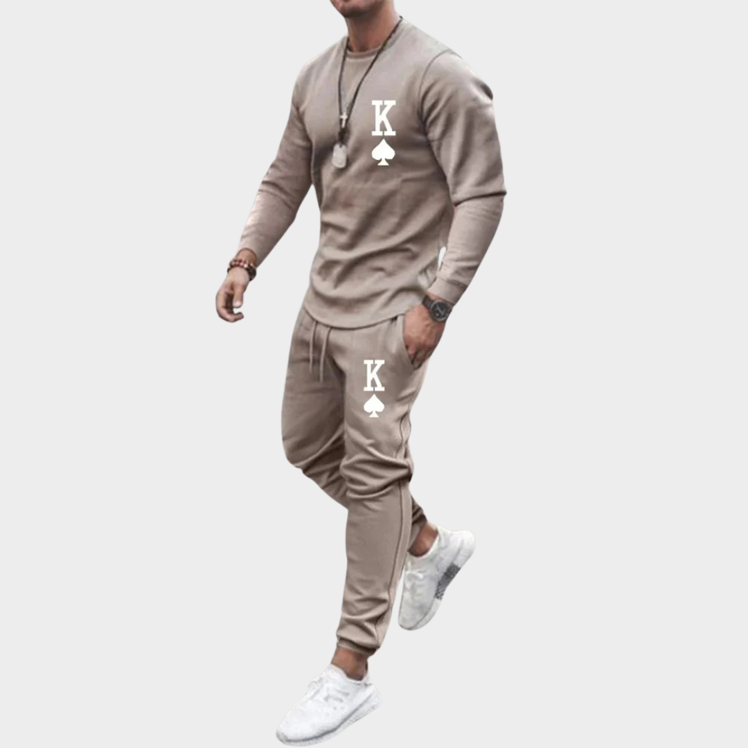 Men's Training Tracksuit – Full Zip Jogging Set – Comfortable Fit – High-Quality Fabric – Multiple Colours