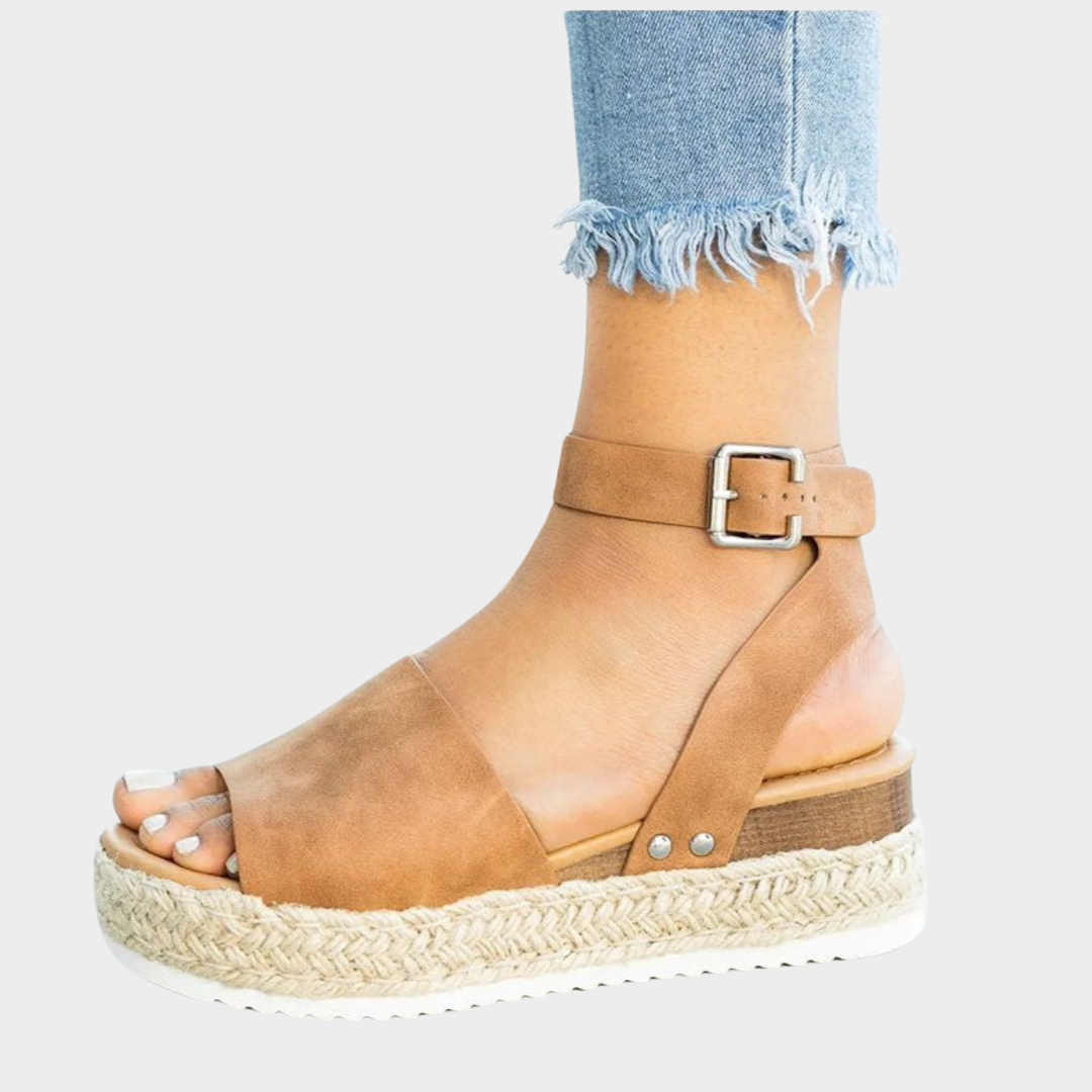 Women's Wedge Sandals – Platform Heels – Soft Sole – Elegant Design – Multiple Colours